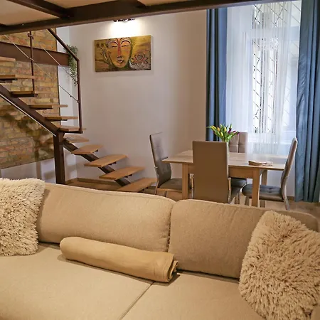Apartmán Stylish Loft Flat In The Heart Of Budapešť