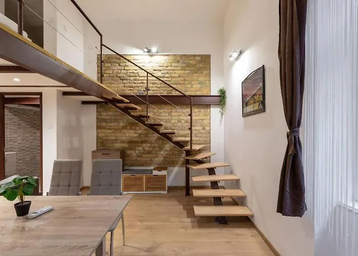 Apartmán Stylish Loft Flat In The Heart Of Budapešť