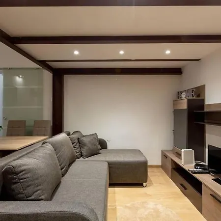Stylish Loft Flat In The Heart Of Budapest, For 5 People, 2 Rooms, Free Coffee, Free Ac,